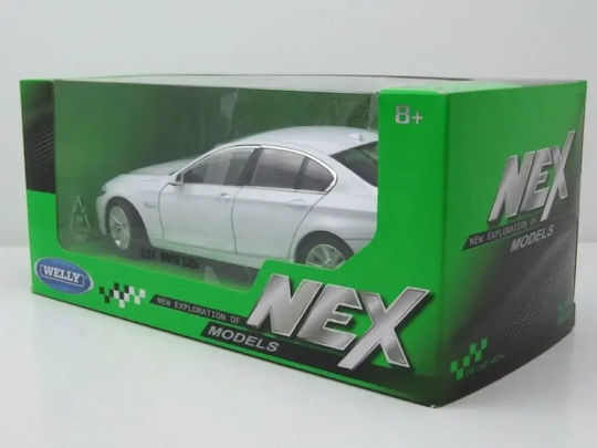 Modell Auto Bmw 535i 2010 Weiß Skala 1:24 Welly