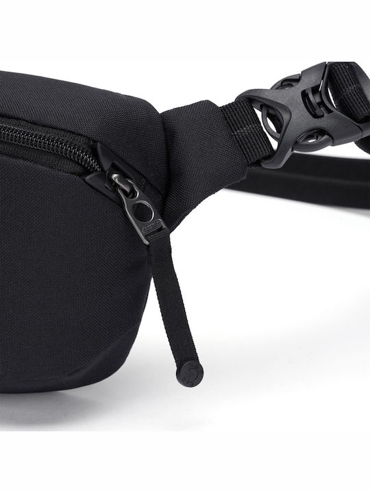 Herren Brusttasche Schwarz