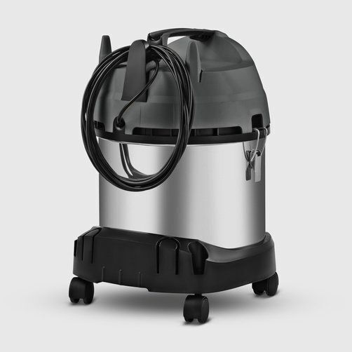 Karcher Прахосмукачка за Мокро / Сухо 1500W с Неръждаем Контейнер 20л Сребриста