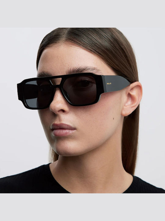 Meller Jahi All Unisex Ochelari de Soare cu Ramă Neagră și Lentilă Polarizată Neagră JAH-TUTCAR Meller Jahi All Unisex Ochelari de Soare cu Ramă Neagră și Lentilă Polarizată Neagră JAH-TUTCAR