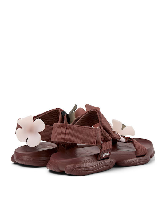 Sandal Γυναικεία Σανδάλια Μπορντό