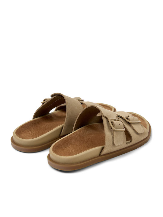 Leather Women's Sandals Brown