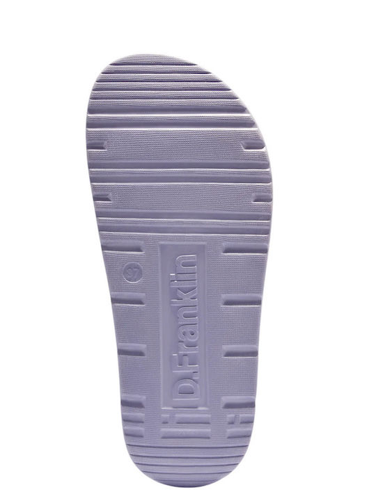 Vibe Foam Γυναικεία Ανατομικά Σανδάλια Μωβ