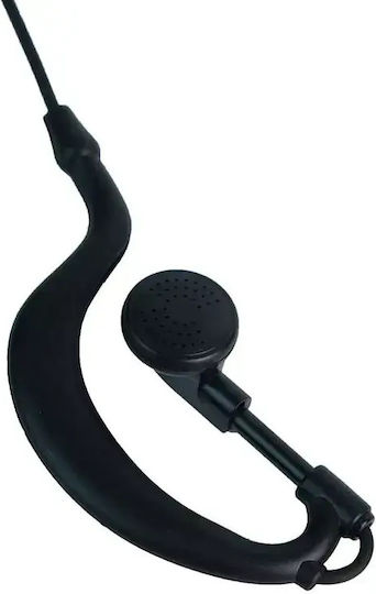 Professional Long Spiral Handsfree Micro Earpiece Ptt Lapel 2 Pin Two-Way Radios Transceivers Baofeng-original 2pcs Tc-404