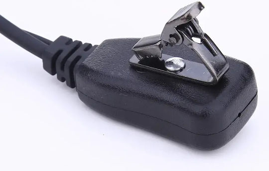 Professional Long Spiral Handsfree Micro Earpiece Ptt Lapel 2 Pin Two-Way Radios Transceivers Baofeng-original 10pcs Tc-407
