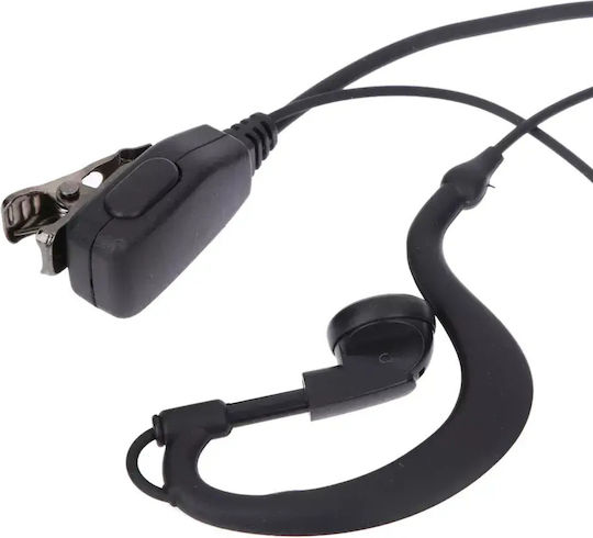 Professional Long Spiral Handsfree Micro Earpiece Ptt Lapel 2 Pin Two-Way Radios Baofeng-original Tc-403