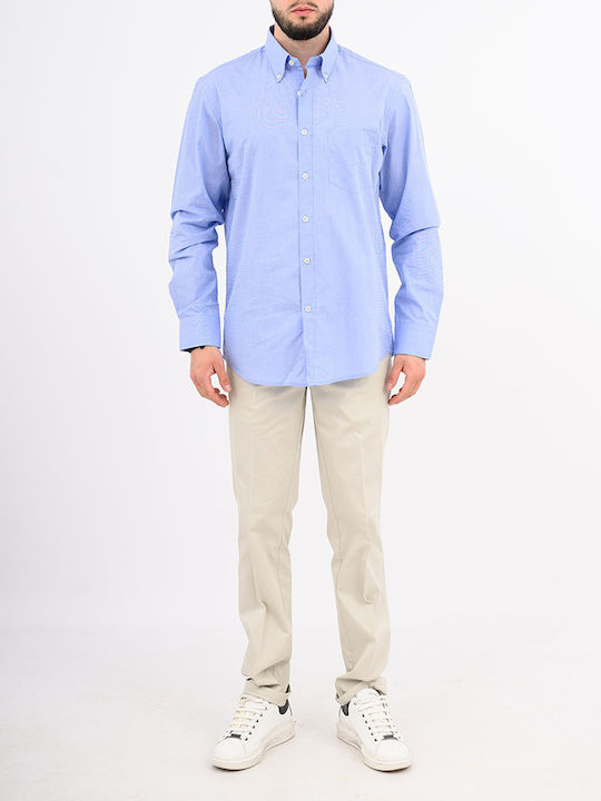 Long Sleeve Shirt in Regular Fit Ciel