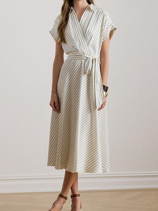 Midi Damenkleid Beige