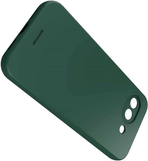 Husă Google Pixel 10a Spacecase Silicon Dark Green