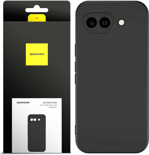 Google Pixel 10a Spacecase Silicone Mobile Phone Case Black