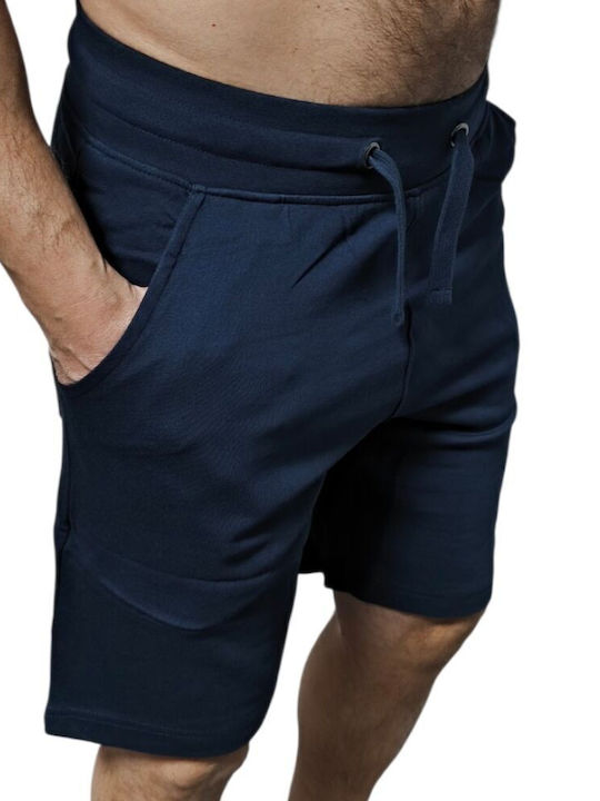 Αθλητική Ανδρική Βερμούδα Navy Μπλε