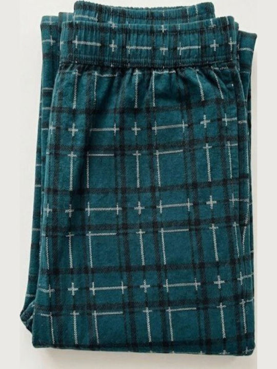 Soccus Winter Herrenpyjama Hose Petrol