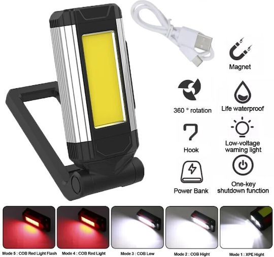 Spywolf Rechargeable LED Work Projector