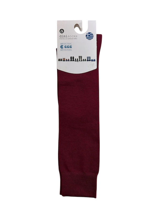 Dimi Socks Γυναικείες Κάλτσες Μπορντό Dimi Socks Γυναικείες Κάλτσες Μπορντό