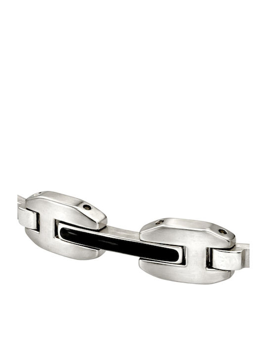 Rosso Amante Herren Armband Identifikation aus Stahl Rosso Amante Herren Armband Identifikation aus Stahl