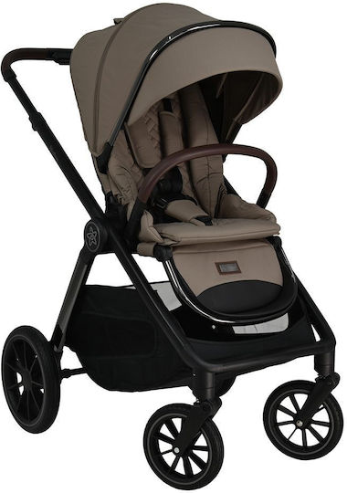 Bebe Stars Mythos Reversible Baby Stroller Suitable for Newborn Natural Beige