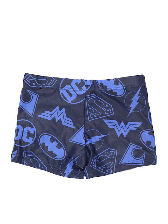 Superheroes Kids Swimwear Swim Shorts Navy Blue