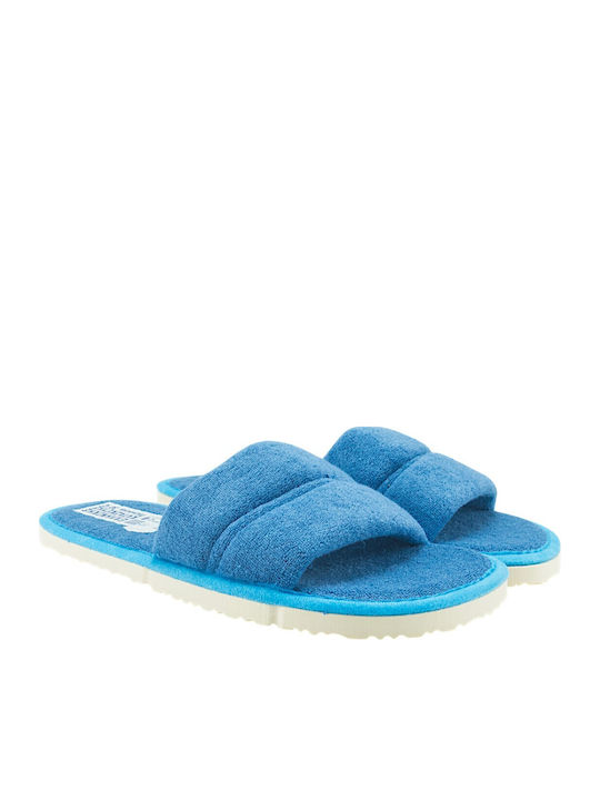 Winter Women's Blue Slippers