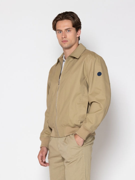 Bomber Beiges Herren Jacken