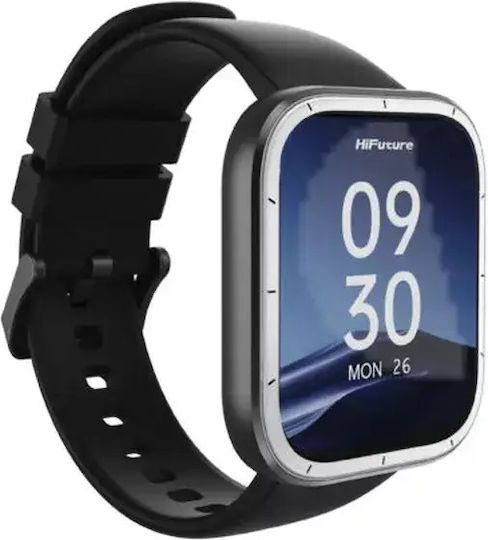 HiFuture Zone3 Smartwatch Din Aluminiu Cu Ritm Cardiac Argintiu
