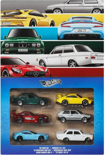 Set Modele Statice Mașini Macheta Seria Silver Ambalaj Deluxe Scara 1:64 Hot Wheels