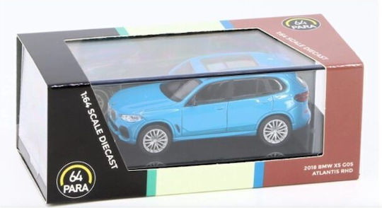 Model Mașină BMW X5 G05 Albastru Scara 1:64 RHD