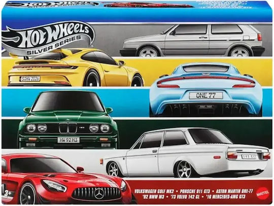Set Modele Statice Mașini Macheta Seria Silver Ambalaj Deluxe Scara 1:64 Hot Wheels