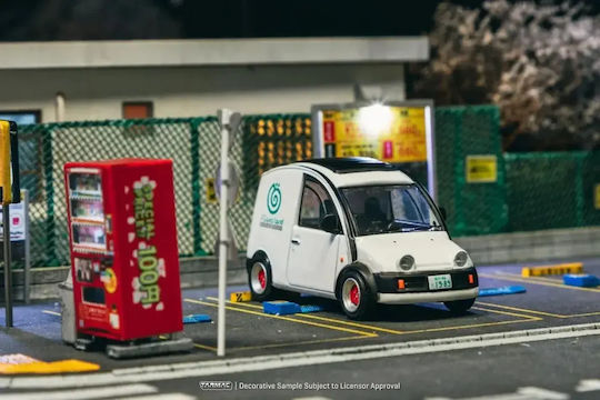 Μοντέλο Αυτοκινήτου Nissan S-cargo Alb Κλίμακα 1:64 Tarmac Works