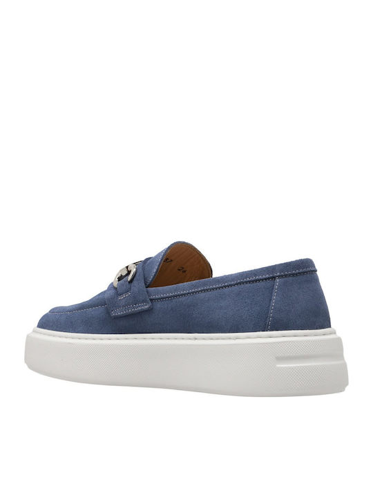Women's Loafers in Blue Colour