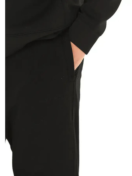 Herren-Sweatpants Jogginghose Schwarz