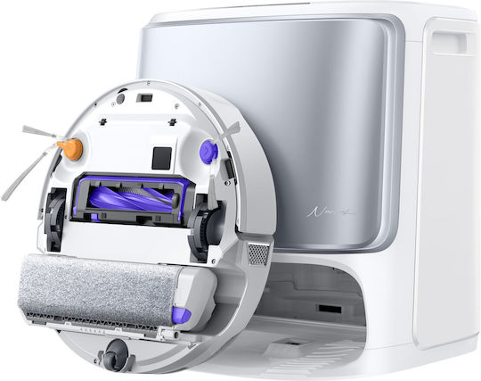 Narwal Flow Aspirator Robot cu Cartografiere Laser și Putere de Aspirație 22000Pa Albă