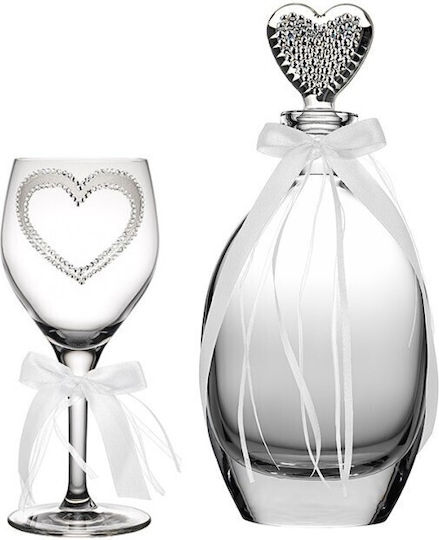 Verorama Verorama Dekanter Hochzeit aus Kristall Weiß