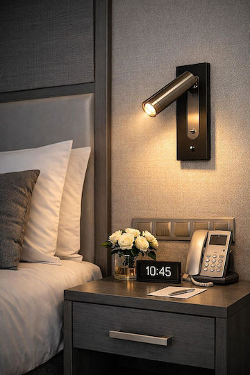 Home Lighting Lumină De perete LED Negru 7.5x14.5x7.5cm Home Lighting Lumină De perete LED Negru 7.5x14.5x7.5cm