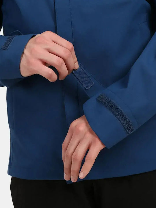 Μπουφάν Αδιάβροχο Dark Blue