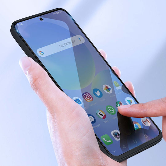 Avizar Gehärtetes Glas 9h Galaxy A37 Ultra-stabil Stoßfest Transparent Schwarz