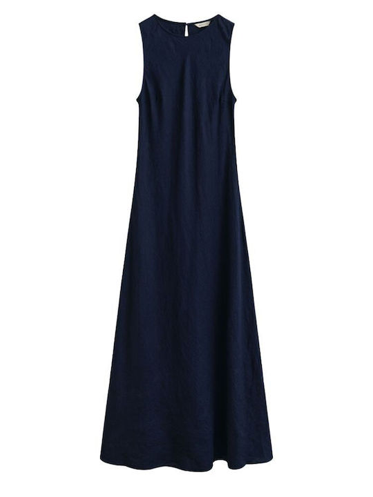 Summer Maxi Dress Navy Blue