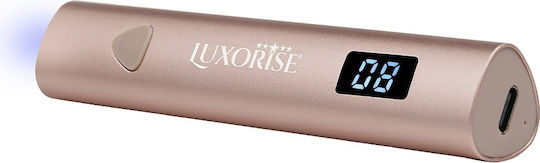 UV LED Ноктополиращ Уред Bright Core Luxorise Розово Злато