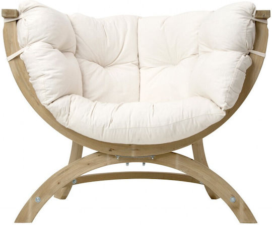 Πολυθρόνα Siena Uno Natura 118.5x93.5x58εκ. Πολυθρόνα Siena Uno Natura 118.5x93.5x58εκ.