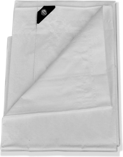 GTC Waterproof Tarpaulin 190gr/m² 3x4m. Heavy Duty White