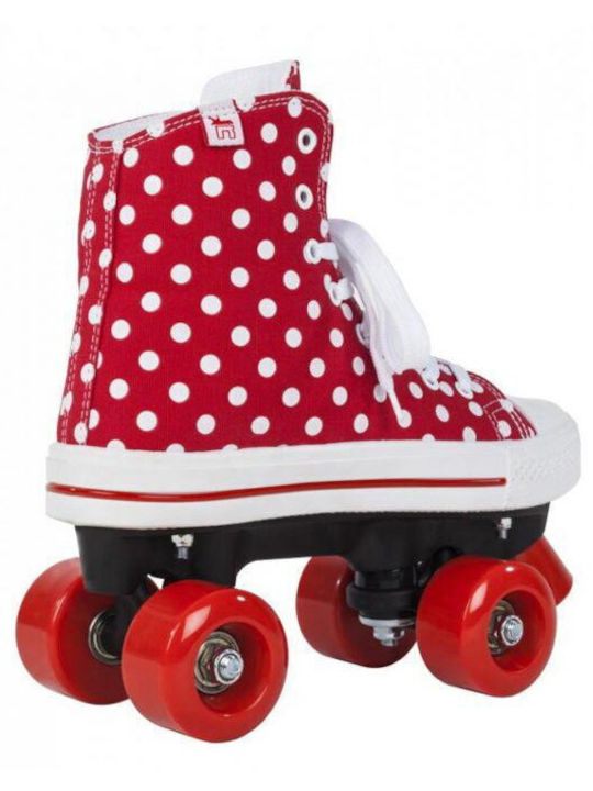 Rookie Canvas Inline Roller Rot Kinder