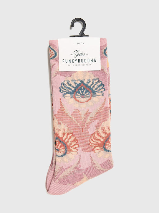 Funky Buddha Funky Buddha Damen Rosa Socken Funky Buddha Funky Buddha Damen Rosa Socken