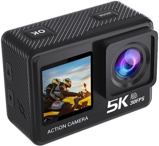 Cameră de Acțiune eXtreme Action 128GB 5K Subacvatică (cu Husă) Cameră Video Sport LikeSmart eXtreme Action 5K Ultra HD cu Ecran Tactil și Wi-Fi