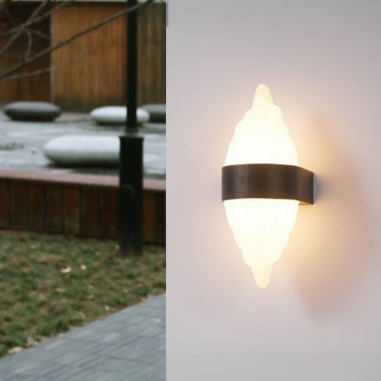 Alista Home Στεγανό Επιτοίχιο Εξωτερικό Φωτιστικό LED 10W