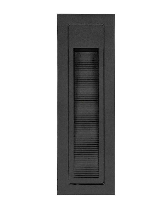 kelvo Stepart Wandmontiertes Außenbeleuchtung LED IP65 7W mit Warmweißem Licht 6.5x6.5x21cm