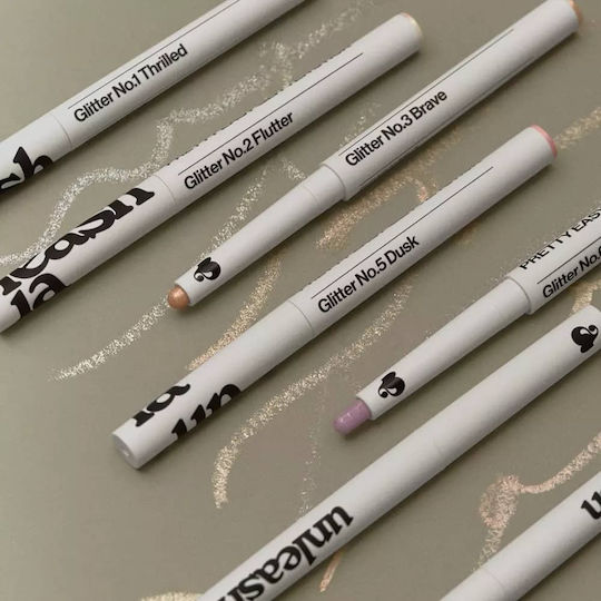 Unleashia Pretty Easy Glitter Pen Eye Liner #07 Sheer Skin 0.7gr