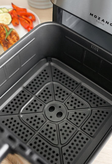 Mozano Home Air Fryer με Wi-Fi 8lt Μαύρο