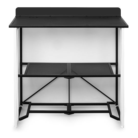 Vonyx Dbf105 Foldable DJ Booth System Pro Quick DJ Table 2x Lycra Carry Bag 180.042