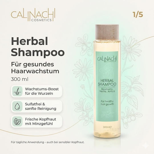 Calinachi Shampoos gegen Haarausfall 300ml