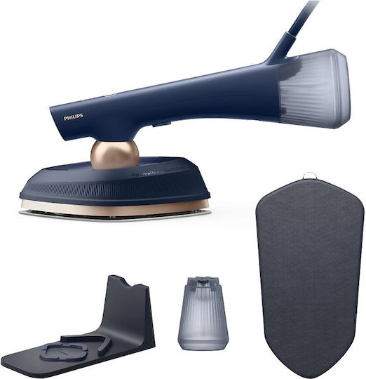 Philips Oneturn Gc215/20 Bekleidungsdampfer Hand 1800W mit Wassertankkapazität 300ml Blau