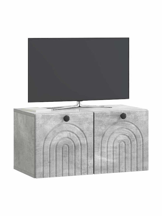 Έπιπλο Τηλεόρασης Μαύρο Μ59.5xΠ31xΥ30cm